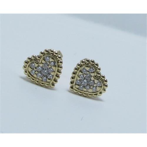 14k Diamond Earrings